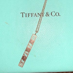Tiffany & Co. Roman Numeral Necklace